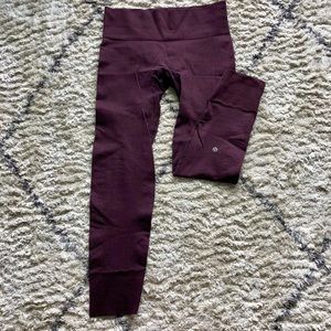 Lululemon Seamless Leggings - Size 6